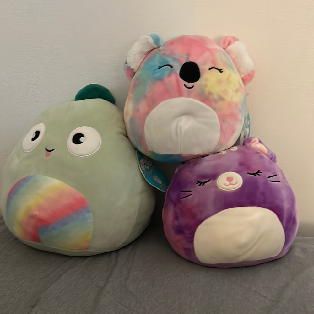 3 Squishmallows WITH TAGS